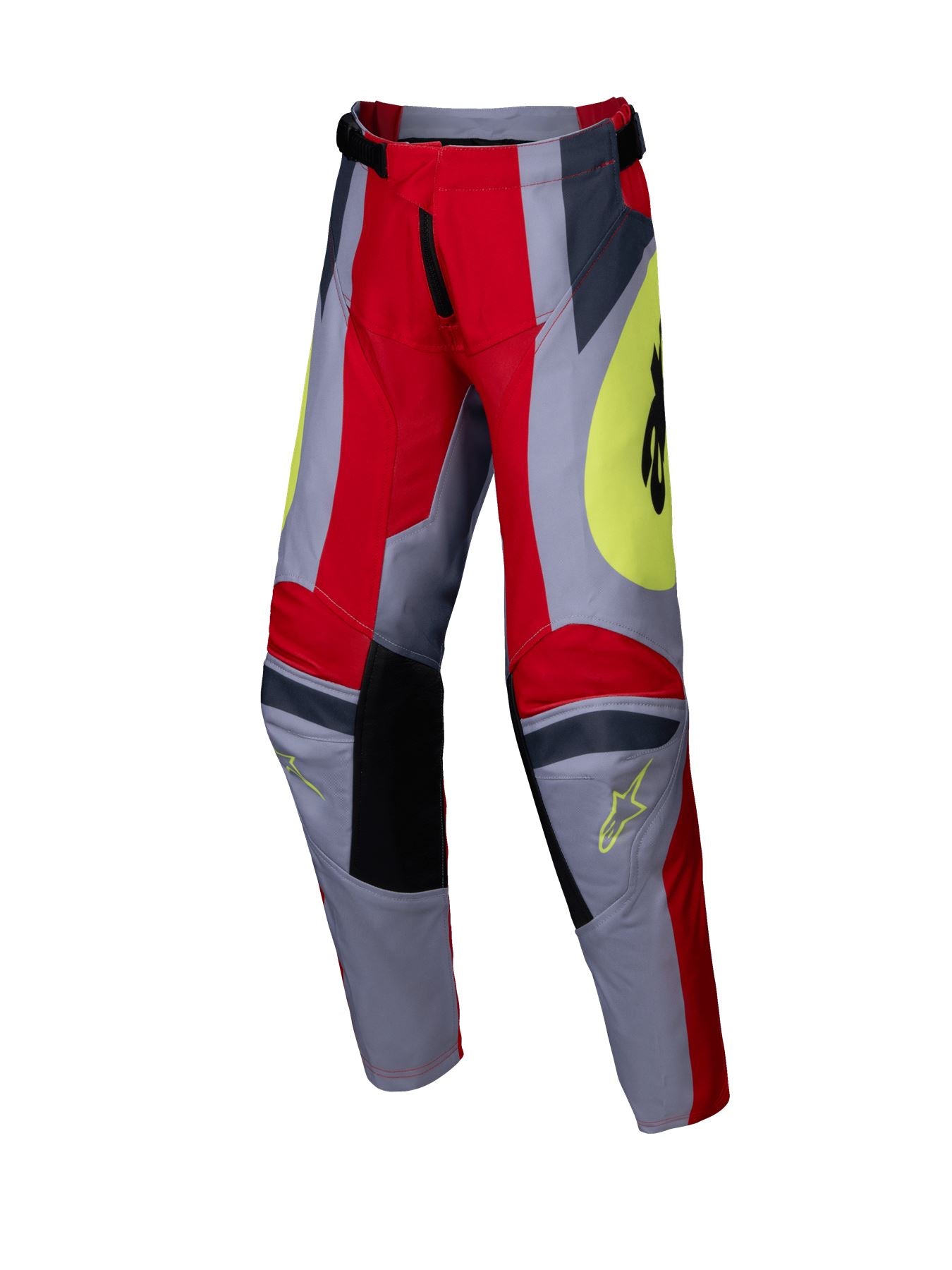 Alpinestars 2025 Racer Melt Youth Motocross Pants Bright Red Grey